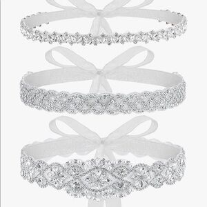 NWT Women’s Sparkly Bridal Belts 3 Pack
